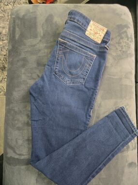 True Religion Women’s Skinny Jeans - Dark Blue